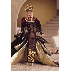 NIB Portrait in Taffeta Blonde Mattel Barbie Doll